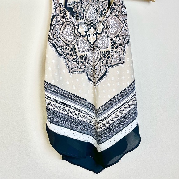 Bwear Floral Mixed Print Scarf Tank Top Size Small - Picture 8 of 13